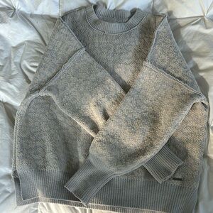 Abercrombie leopard print sweater